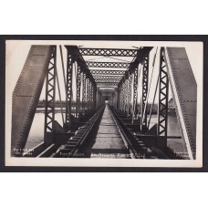 NEUQUEN PUENTE DEL FERROCARRIL ANTIGUA TARJETA POSTAL